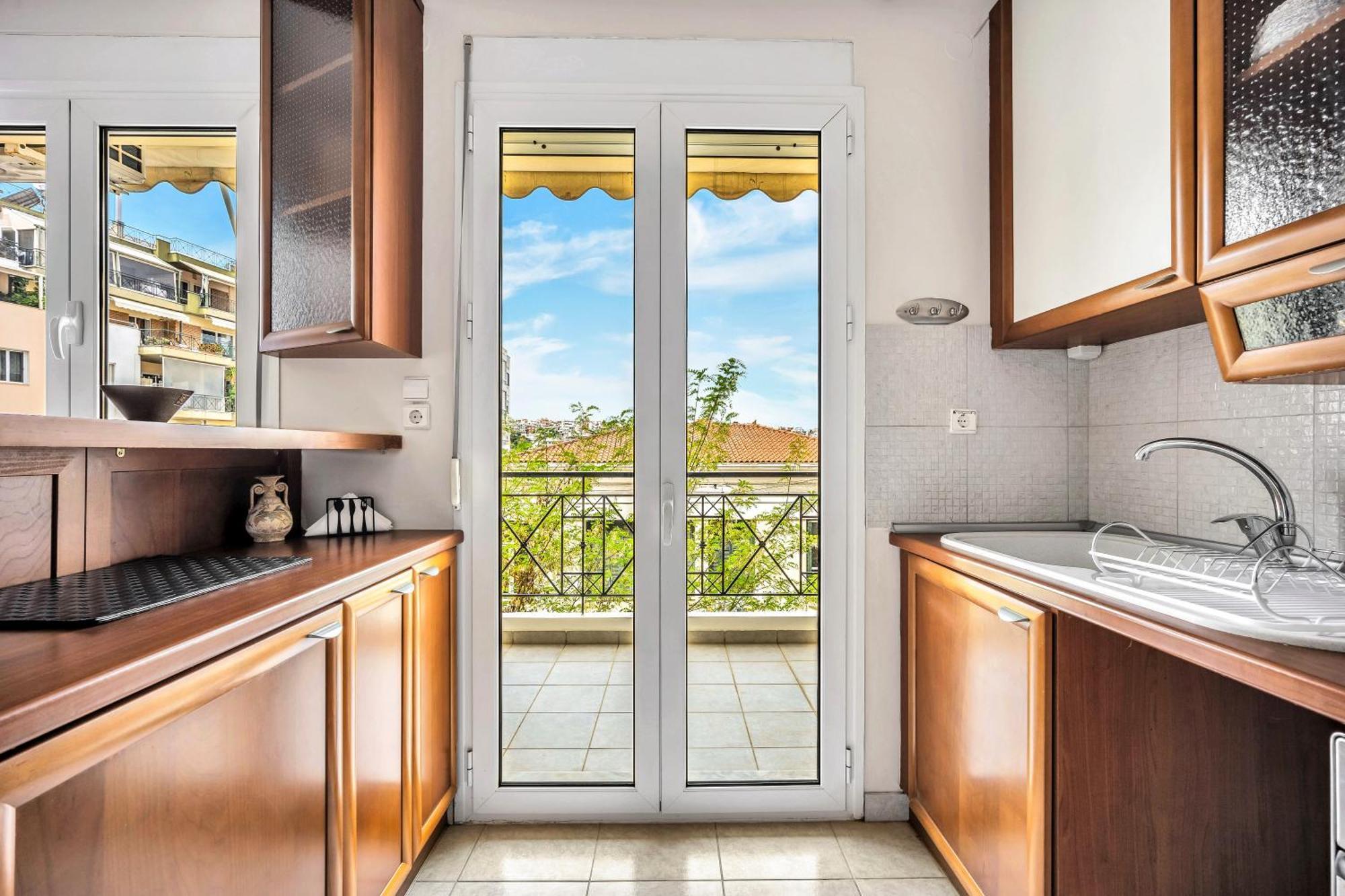 Fabulous Central Apartment Close To The Sea! Chalkís 外观 照片