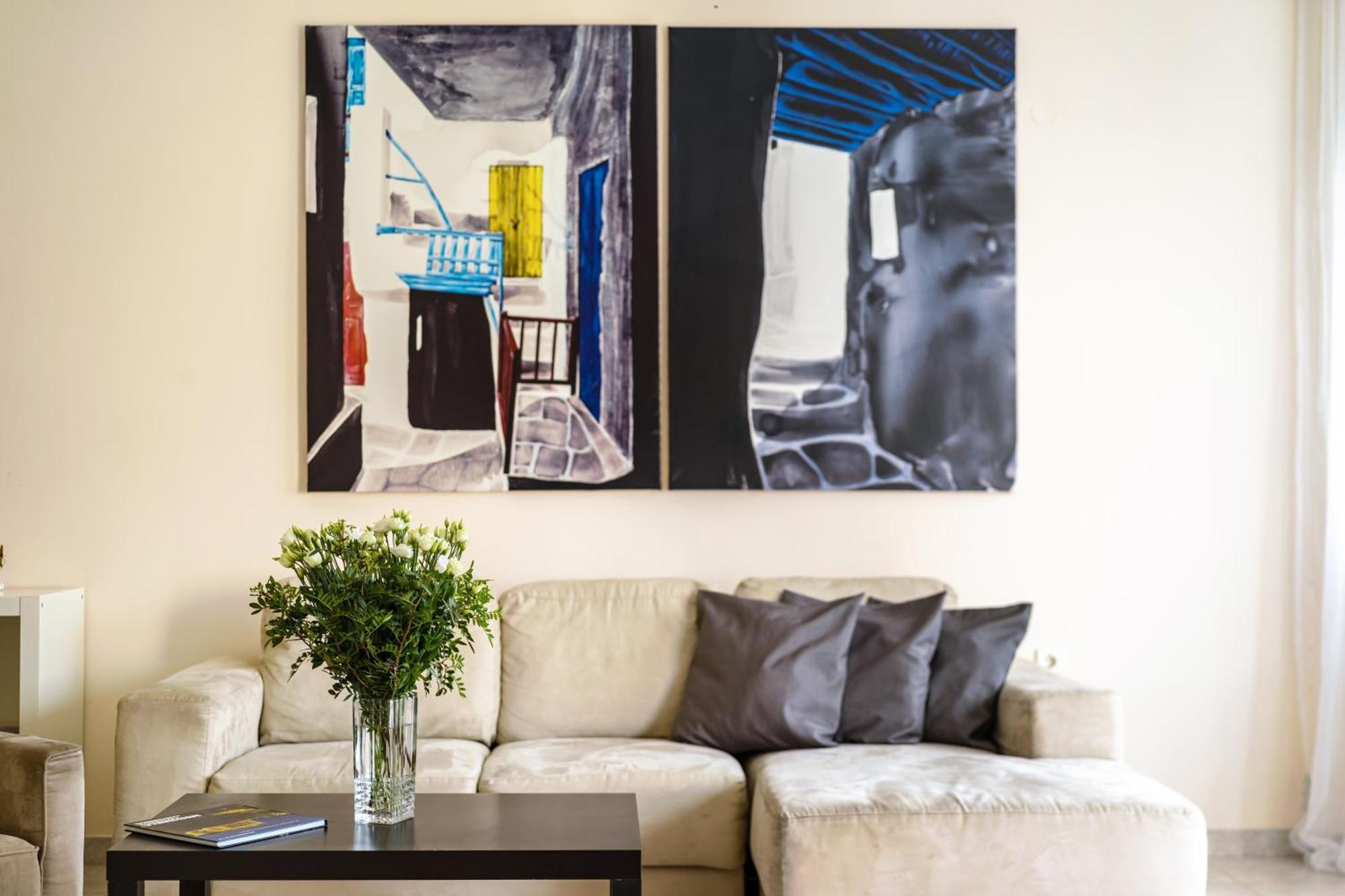 Fabulous Central Apartment Close To The Sea! Chalkís 外观 照片