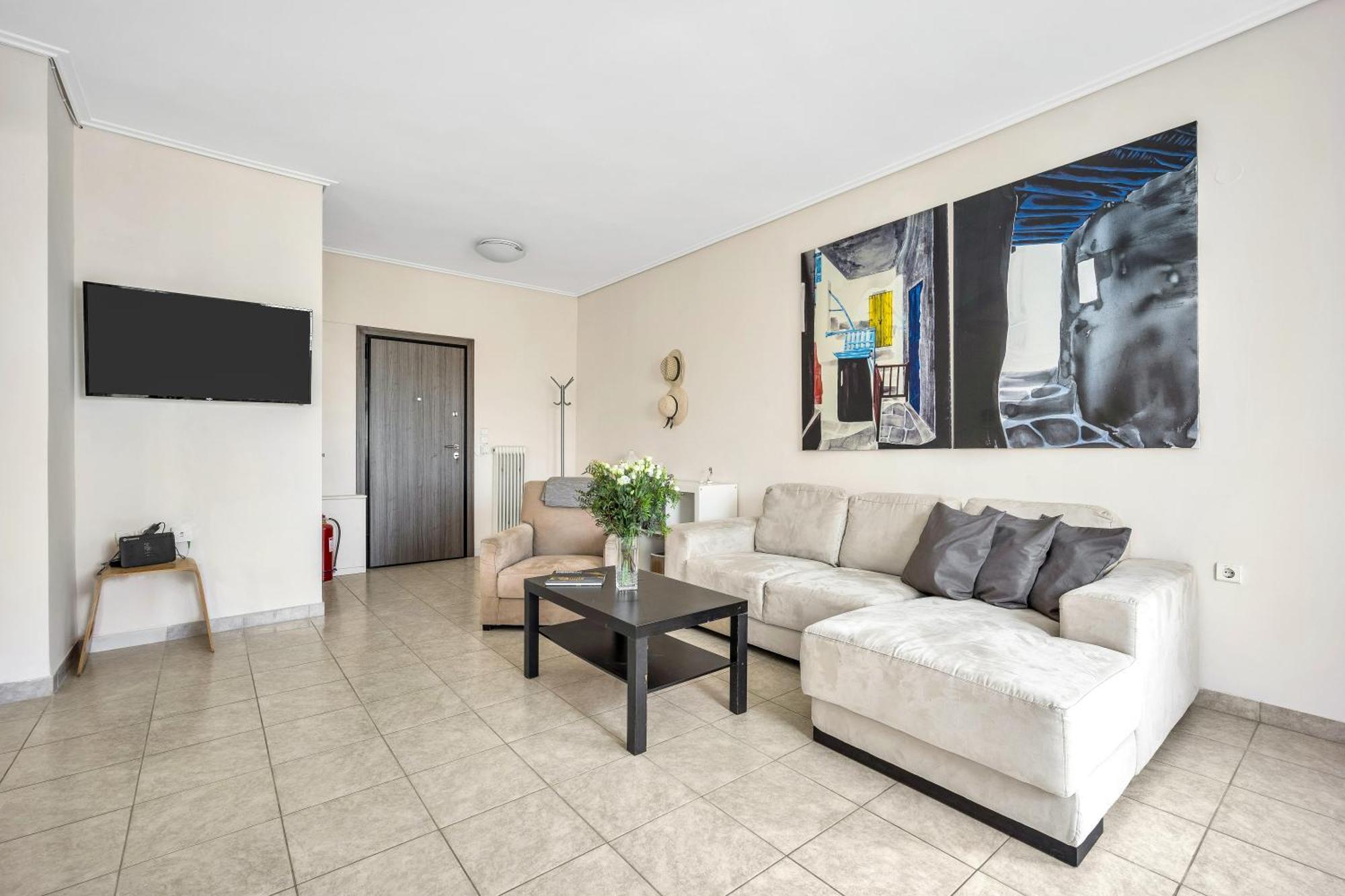 Fabulous Central Apartment Close To The Sea! Chalkís 外观 照片