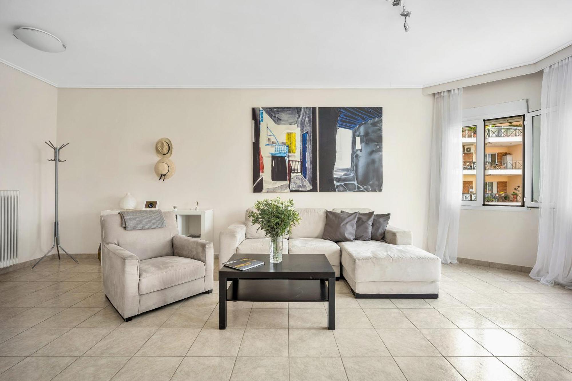 Fabulous Central Apartment Close To The Sea! Chalkís 外观 照片