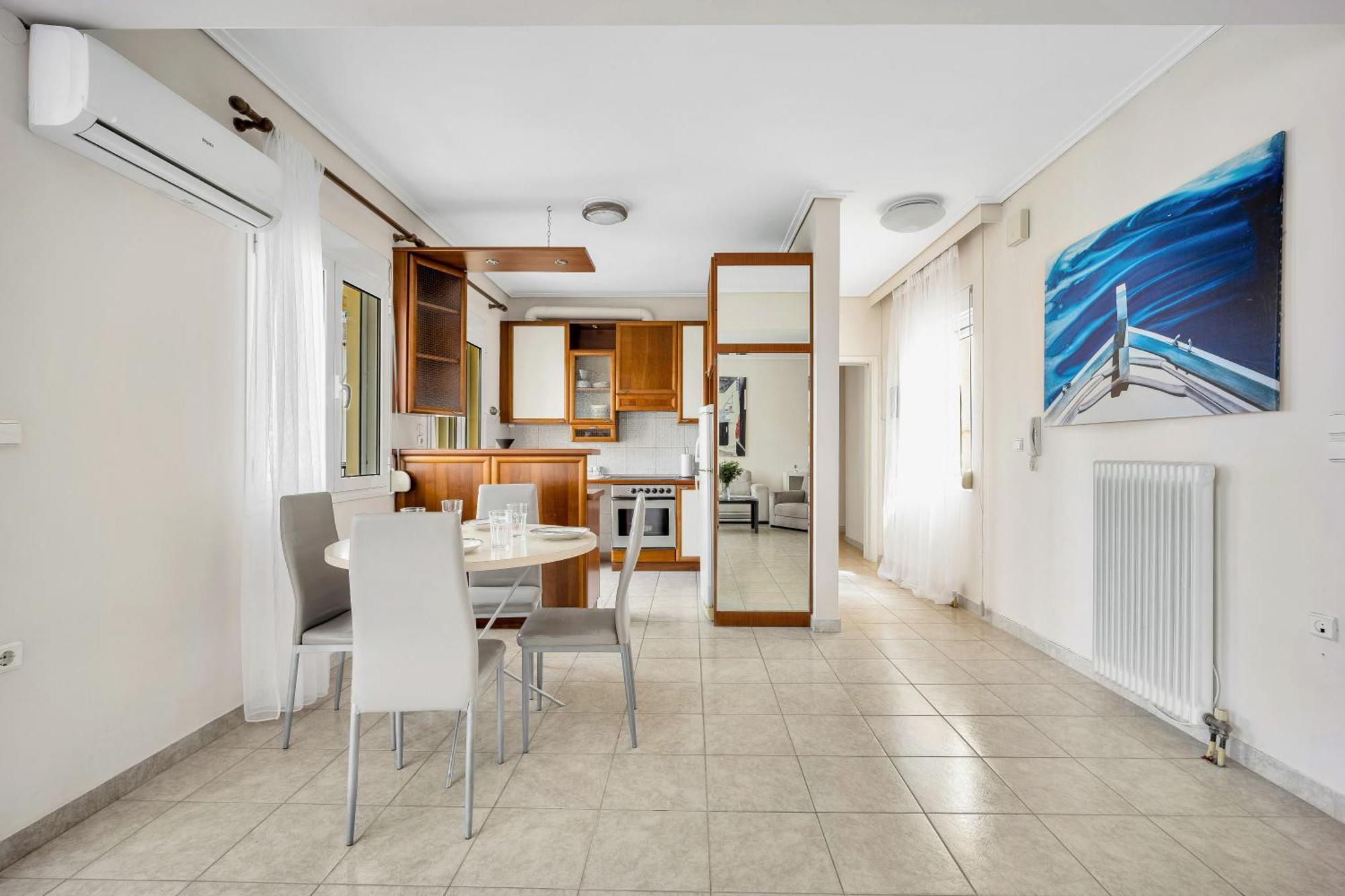 Fabulous Central Apartment Close To The Sea! Chalkís 外观 照片