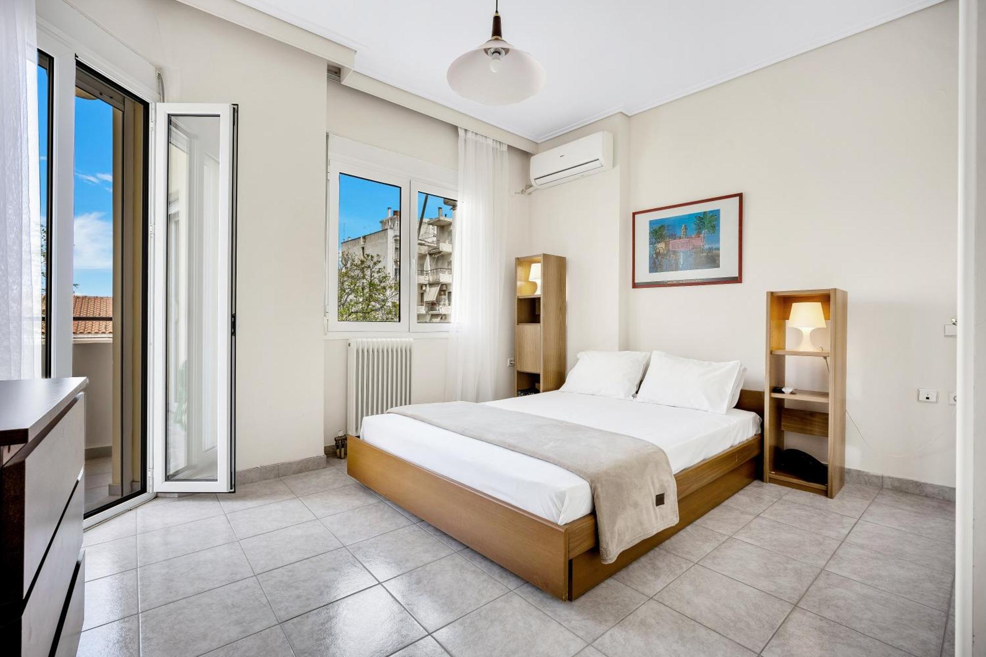Fabulous Central Apartment Close To The Sea! Chalkís 外观 照片
