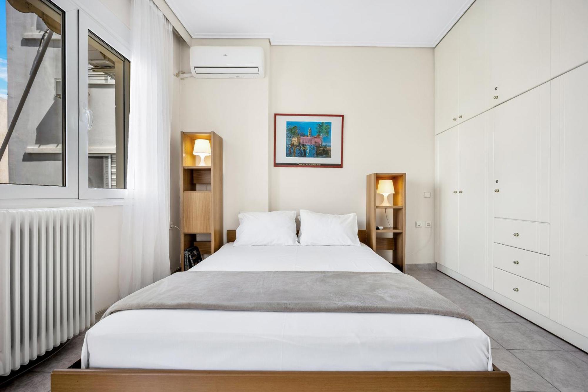 Fabulous Central Apartment Close To The Sea! Chalkís 外观 照片