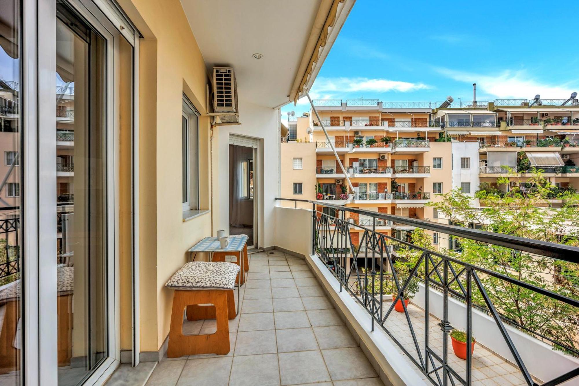 Fabulous Central Apartment Close To The Sea! Chalkís 外观 照片
