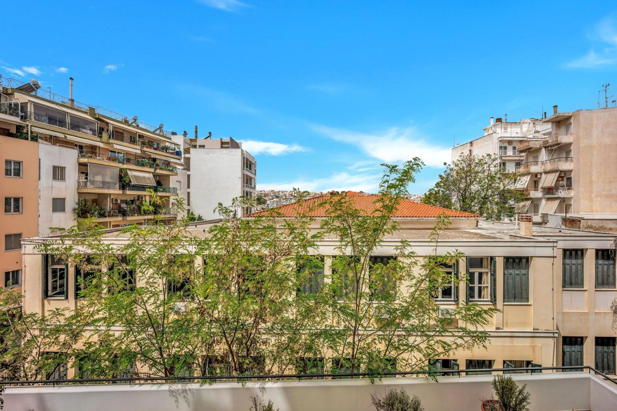 Fabulous Central Apartment Close To The Sea! Chalkís 外观 照片